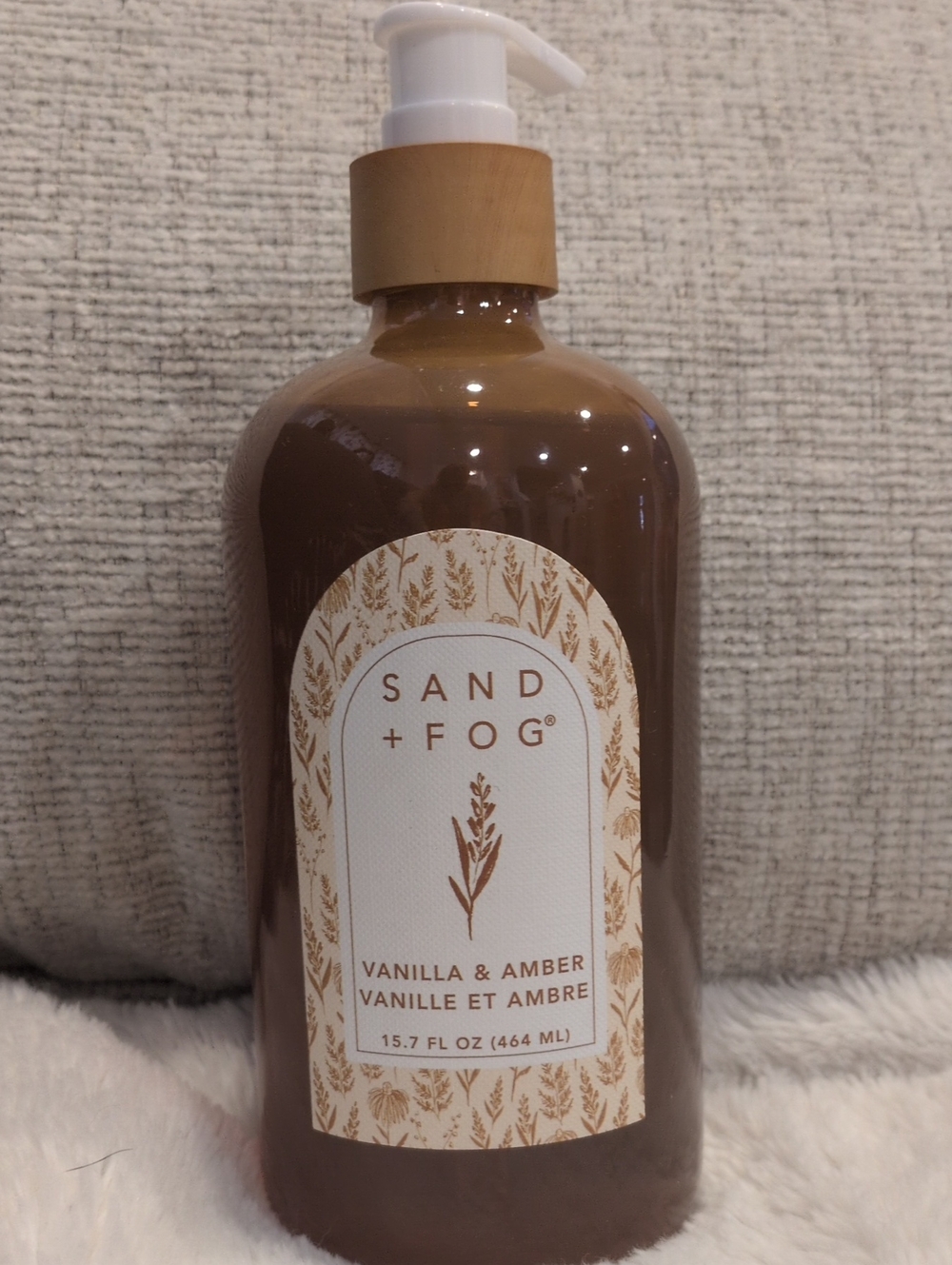 Sand And Fog Vanilla & Amber Body Hand Soap